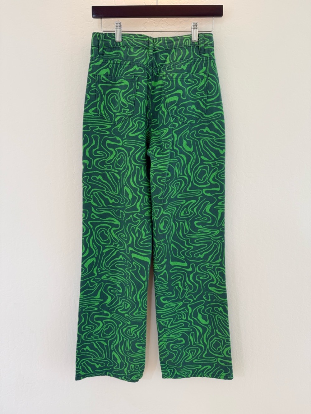 Bailey Rose Wavy Print Jeans - Picture 5 of 7
